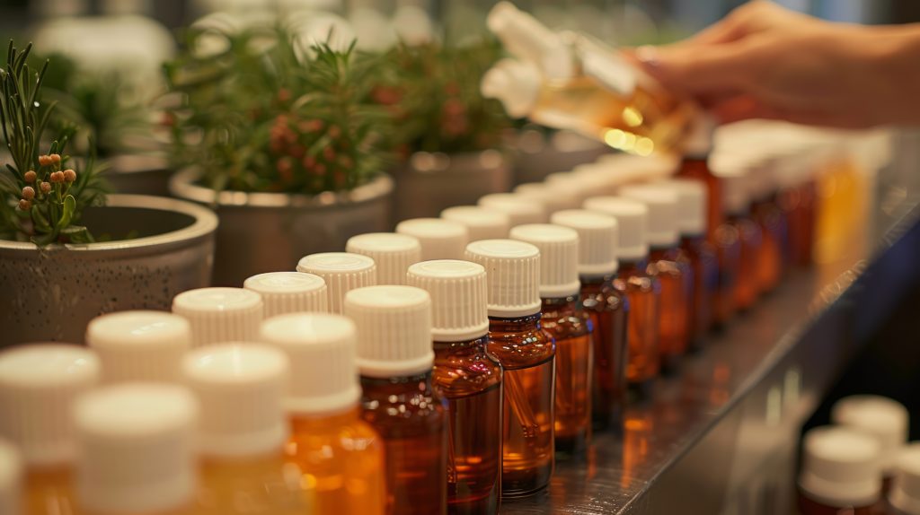 Row of Bottles